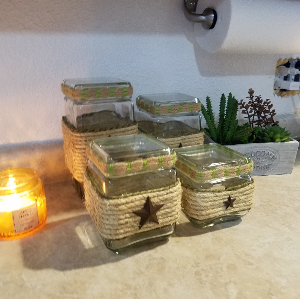 Rustic Canaster Set / 4ct. - Picture 7 of 8